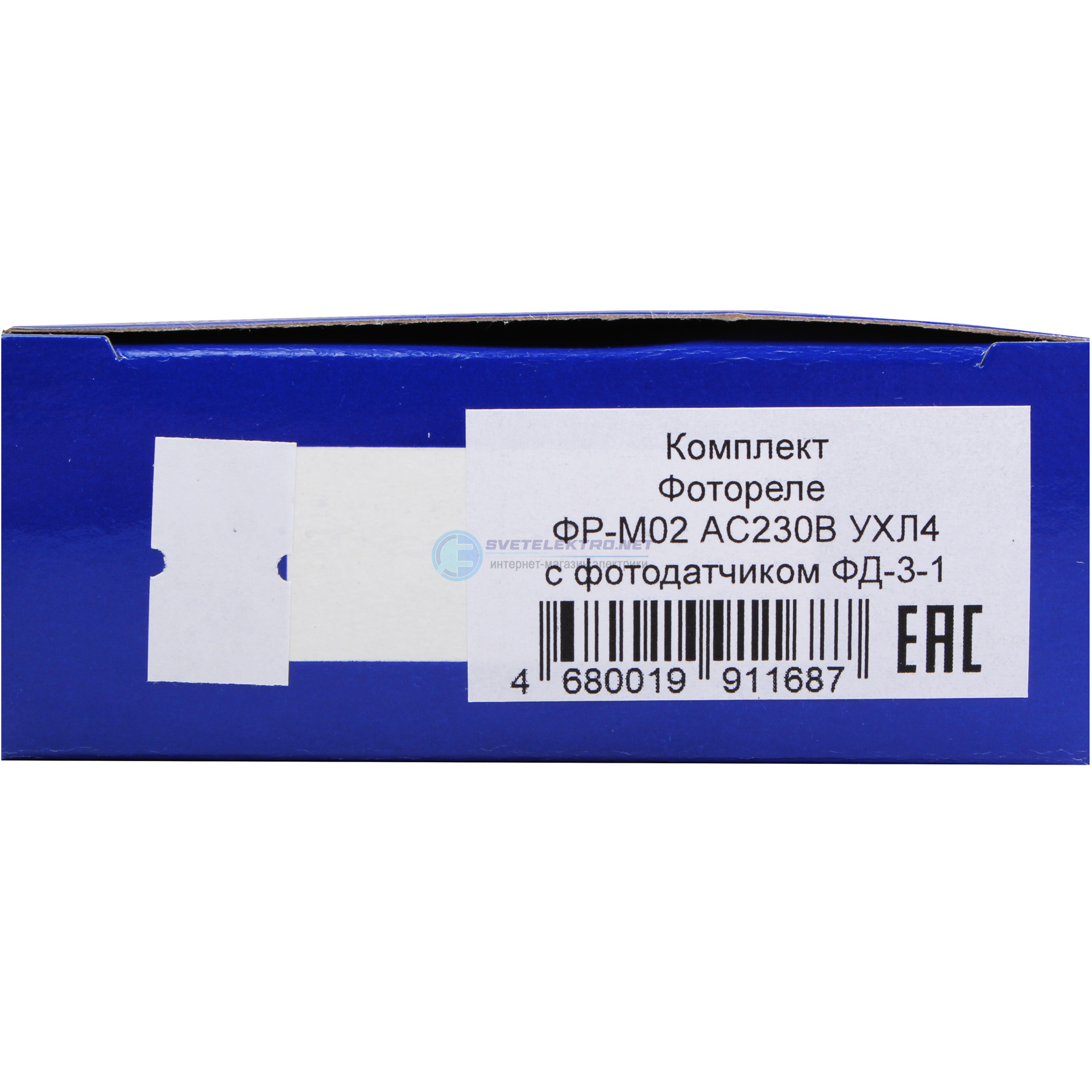 Фотореле ФР-М02 AC230B УХЛ4 с датчиком 4680019911687 Меандр купить в ...