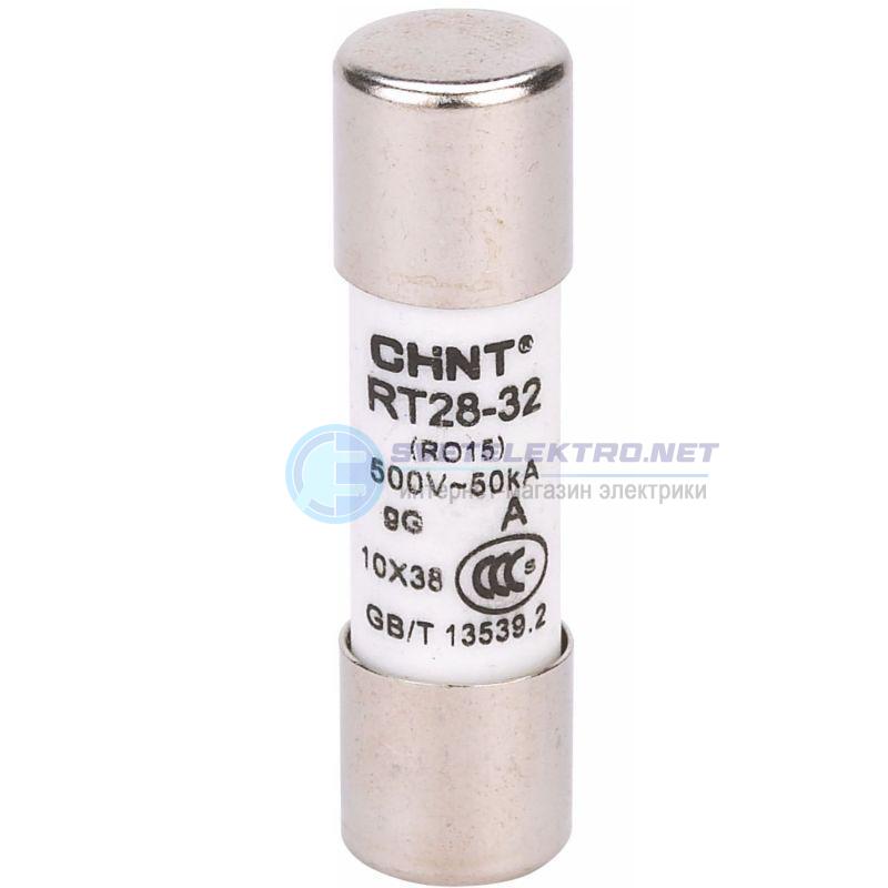 Вставка плавкая цилиндрическая RT28-32 10А 10х38 (R) 520478 CHINT ...