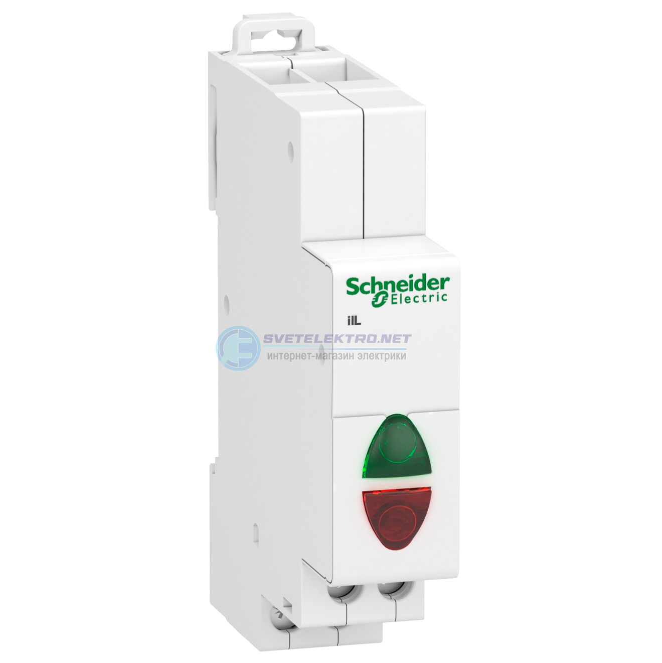 Индикатор световой iIL красный+зеленый 230В A9E18325 Schneider Electric ...