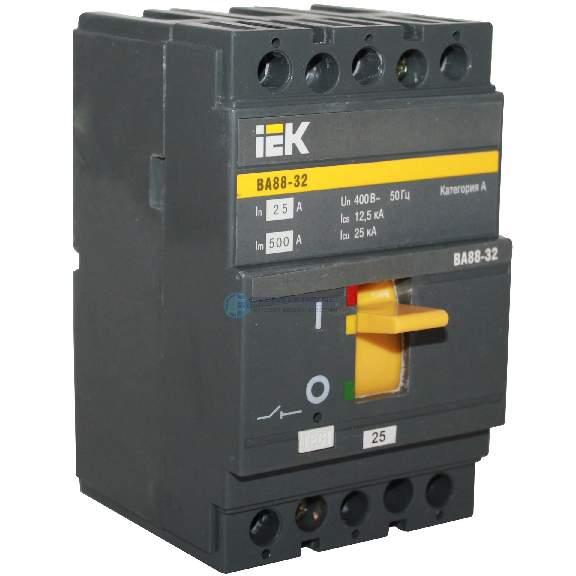 Ва88 master. Автоматический выключатель IEK ва88-32 3р 125а 25ка sva10-3-0125. Автоматы IEK 125. Автомат ИЭК 500а. Автомат 250а трехфазный IEK.